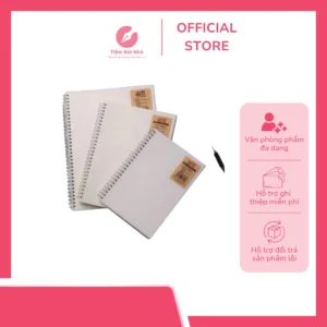 Alternative view of Sổ lò xo kép bìa nhựa