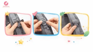 Thắt dây balo gọn gàng