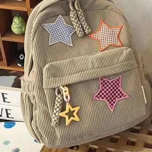 Balo Mini Cute Bunny Màu Kem Nhiều Ngăn Tiện Lợi