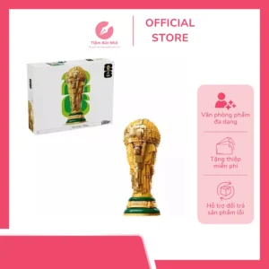 Đồ chơi lắp ráp Lego Cúp Vàng World Cup mô hình cúp vô địch bóng đá dành cho trẻ em và người sưu tầm.