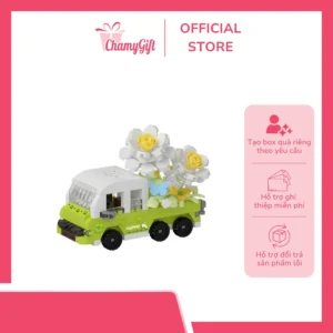 Lego xe chở hoa truck flower Tiệm Bút Nhỏ